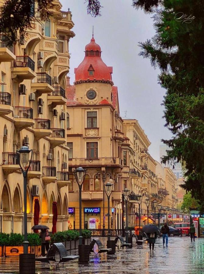 באקו Sahil Park Hotel On Nizami Street מראה חיצוני תמונה